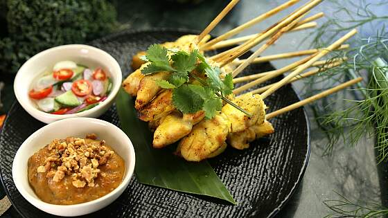 Kulinarisches Malaysia: Satay Spieße
