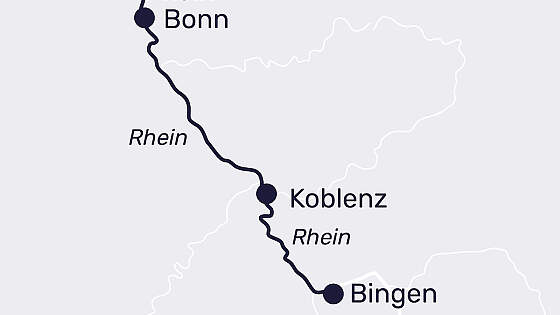 MS Lady Diletta: Rhein Kurztour