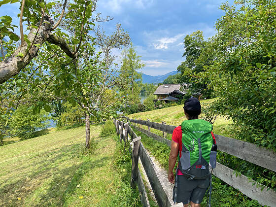 Salzkammergut Wanderreisen: Wanderweg