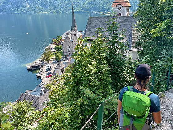 Salzkammergut Wanderreisen: Salzberg hinab nach Hallstatt