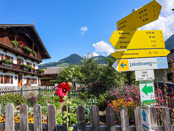 Wanderreise Salzburger & Tiroler Jakobsweg: Wegweiser