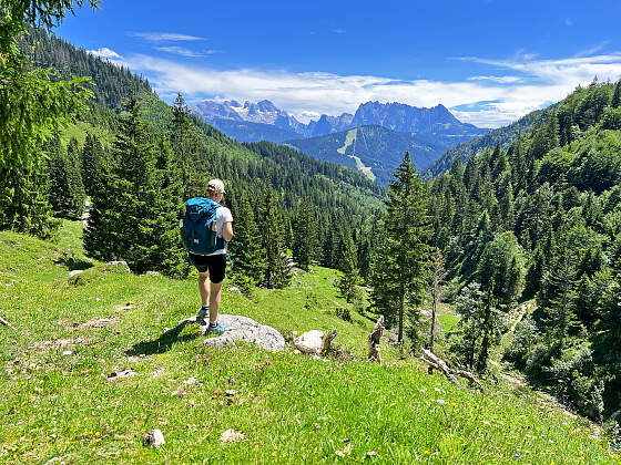 Wanderreisen Almwandern Salzkammergut: Dachsteinblick