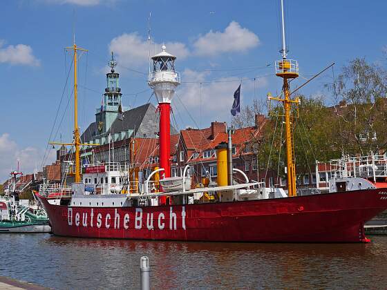 Emden: Museumsschiff Deutsche Bucht