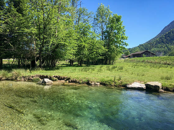 Isar Radweg: Losiach Seitenarm