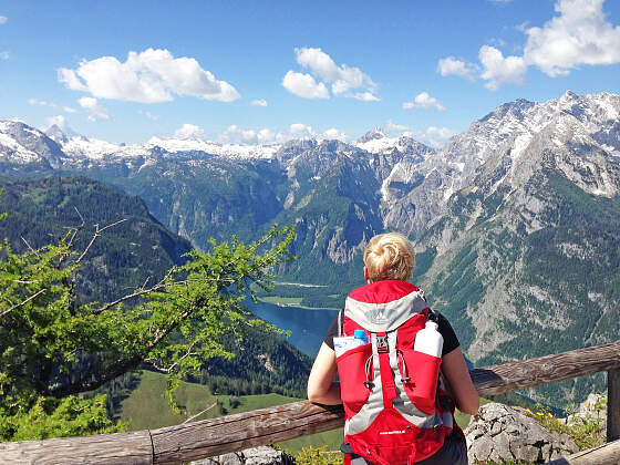 Wanderreise in Bayern: Panorama Königssee