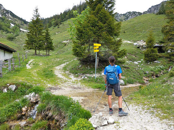 Wanderreise Salzalpensteig: Impression Wanderer