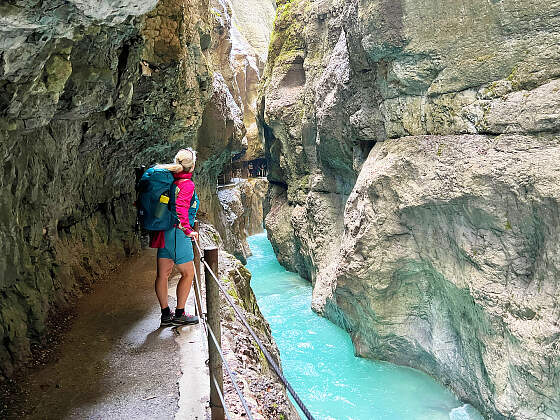 Wanderreise Tirolerweg: Höllentalklamm