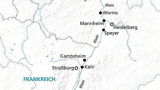 Route MS Anna Katharina: Rheinvergnügen