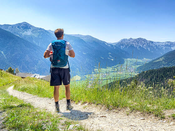 Wanderreisen Panoramawandern Vinschgau: Bergblick