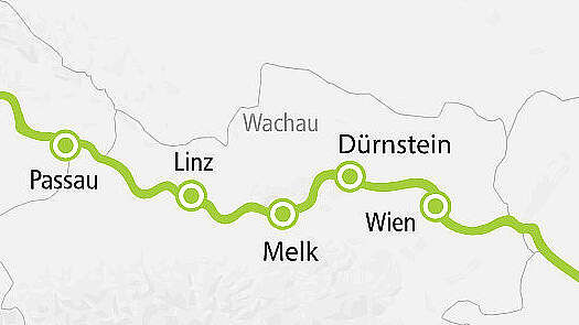 Route Donau Adventszeit mit A-ROSA