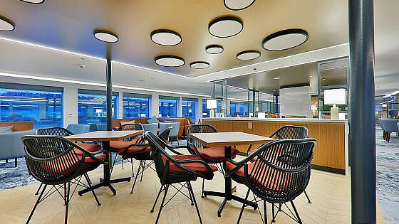 MS Amina: Panorama-Lounge