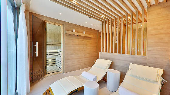 MS Amina: Sauna