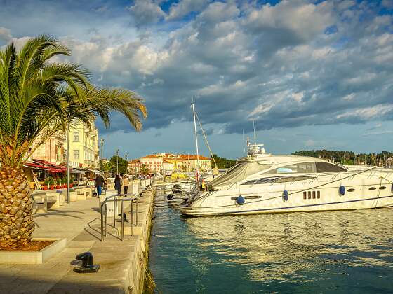 Hafen von Porec, Istrien