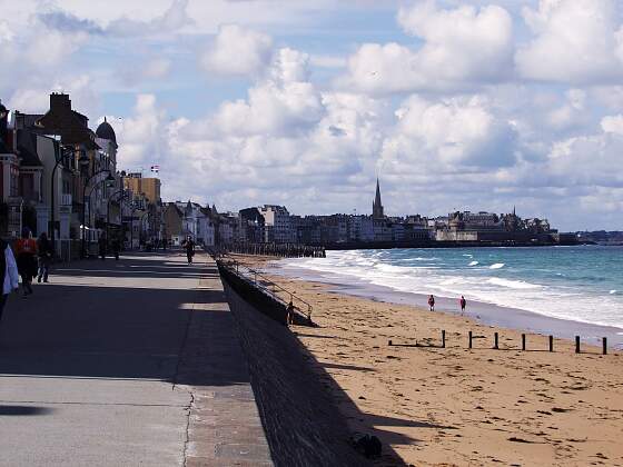 St. Malo am Atlantik in der Bretagne