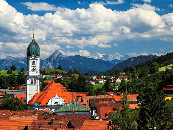 im Allgäu: Nesselwang