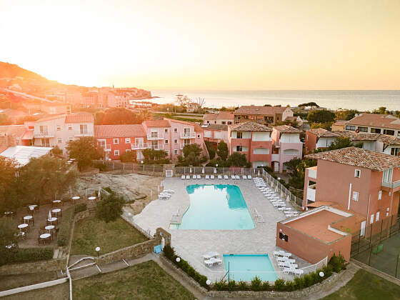 Ferienhotel Maristella in Algajola, Korsika