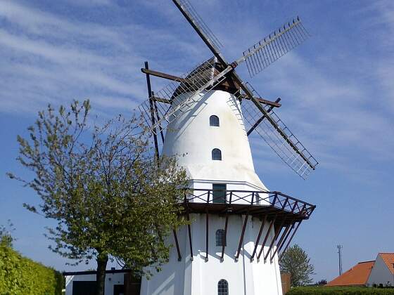Windmühle in Kolding, Dänemark