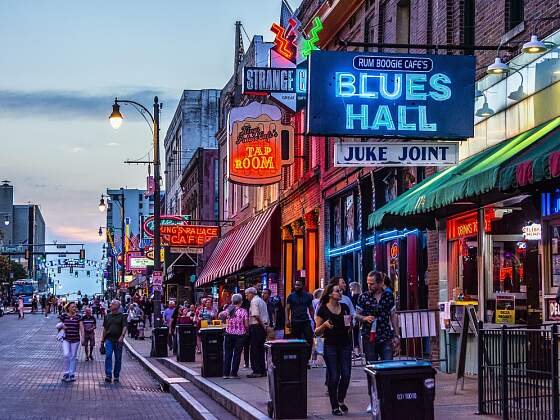 Memphis, USA: Beale Street