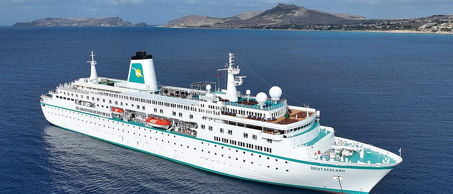 Kreuzfahrtschiff MS Deutschland