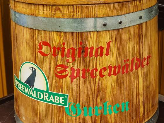 Gurkenfass aus dem Spreewald