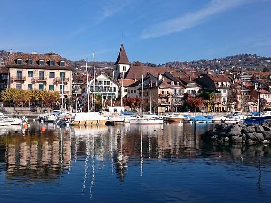 Lausanne am Genfer See, Schweiz