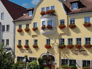 Radreise Altmühlsee: Hotel Adlerbräu