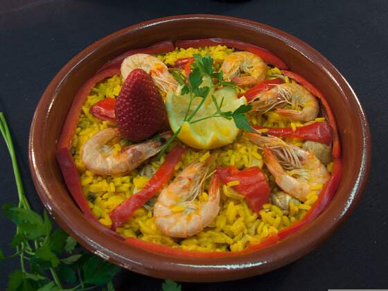 Paella aus Spanien