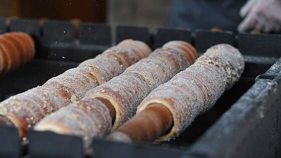 Baumstriezel (Trdelník) aus Tschechien