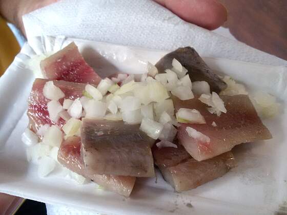 Haring (Matjes) mit Zwiebeln