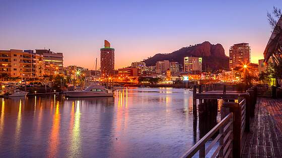 Marina von Townsville, Queensland - Australien