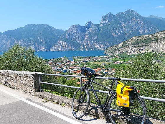 Radreisen am Gardasee: Seeblick