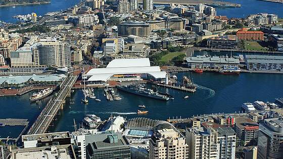 Sydney: Blick auf Darling Harbour