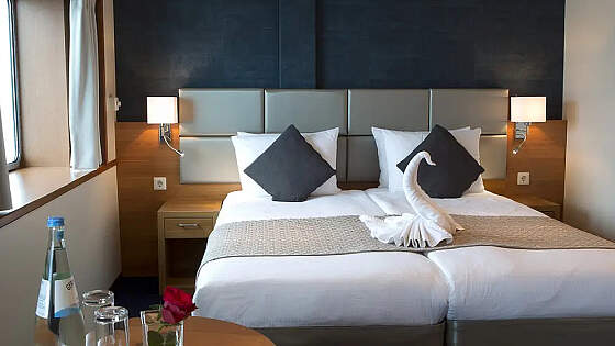MS VistaMilla: Kabine Mitteldeck Junior Suite