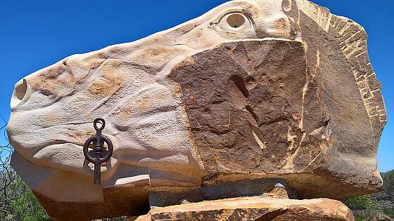 Skultur in Broken Hill, New South Wales