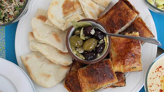 Burek (Blätterteigtaschen) aus Kroatien