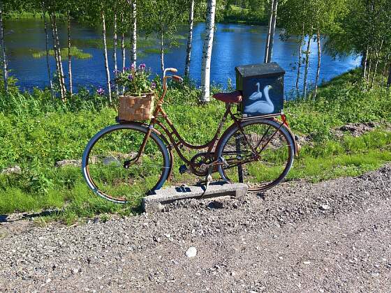 Briefkasten in Schwedisch Lappland