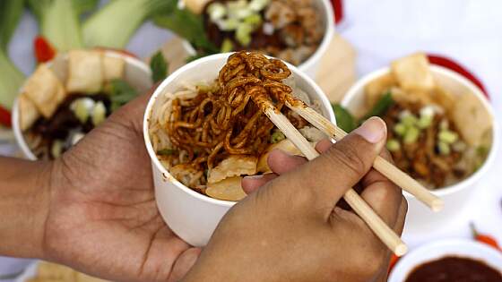 kulinarisches Indonesien: Bakmi (Mie-Nudeln)