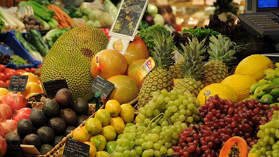 Marktstand auf Hawaii