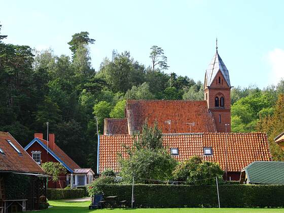 Kirche in Juodkrante, Litauen
