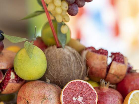 tropische Früchte aus der Südsee