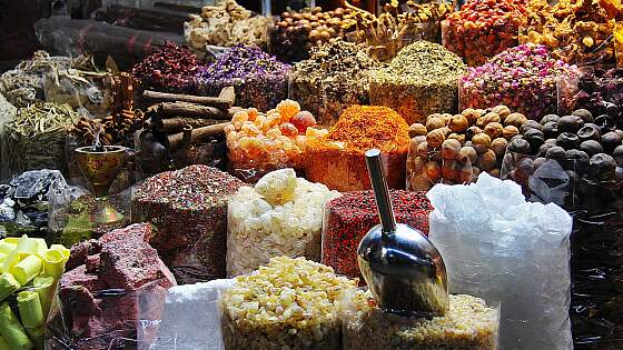 Gewürzbasar in den Emiraten
