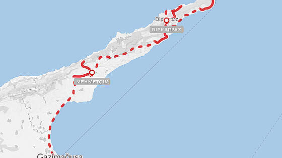 Route Wanderreise Sonniges Nordzypern