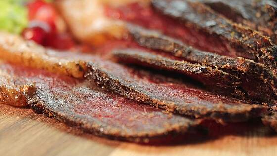 Biltong - herzhafter Snack aus Namibia