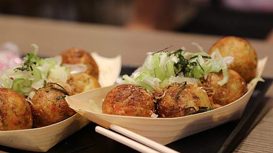 Takoyaki - Streetfood aus Japan