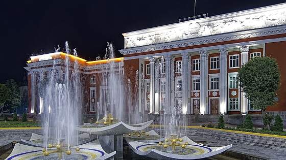 Parlamentsgebäude in Duschanbe, Tadschikistan
