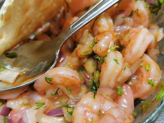 Ceviche - Fischgericht aus Ecuador