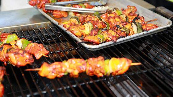 Jerk Chicken aus Jamaika, Karibik