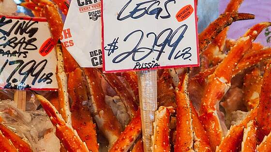 King Crabs aus Alaska