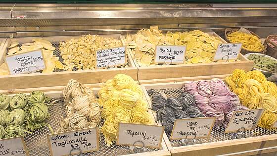 frische Pasta aus Italien