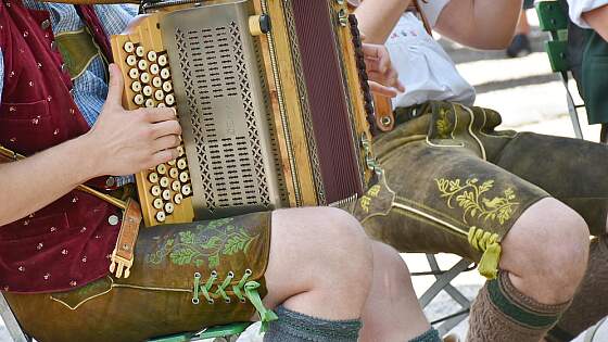 Blasmusik und Akkordeon in Österreich